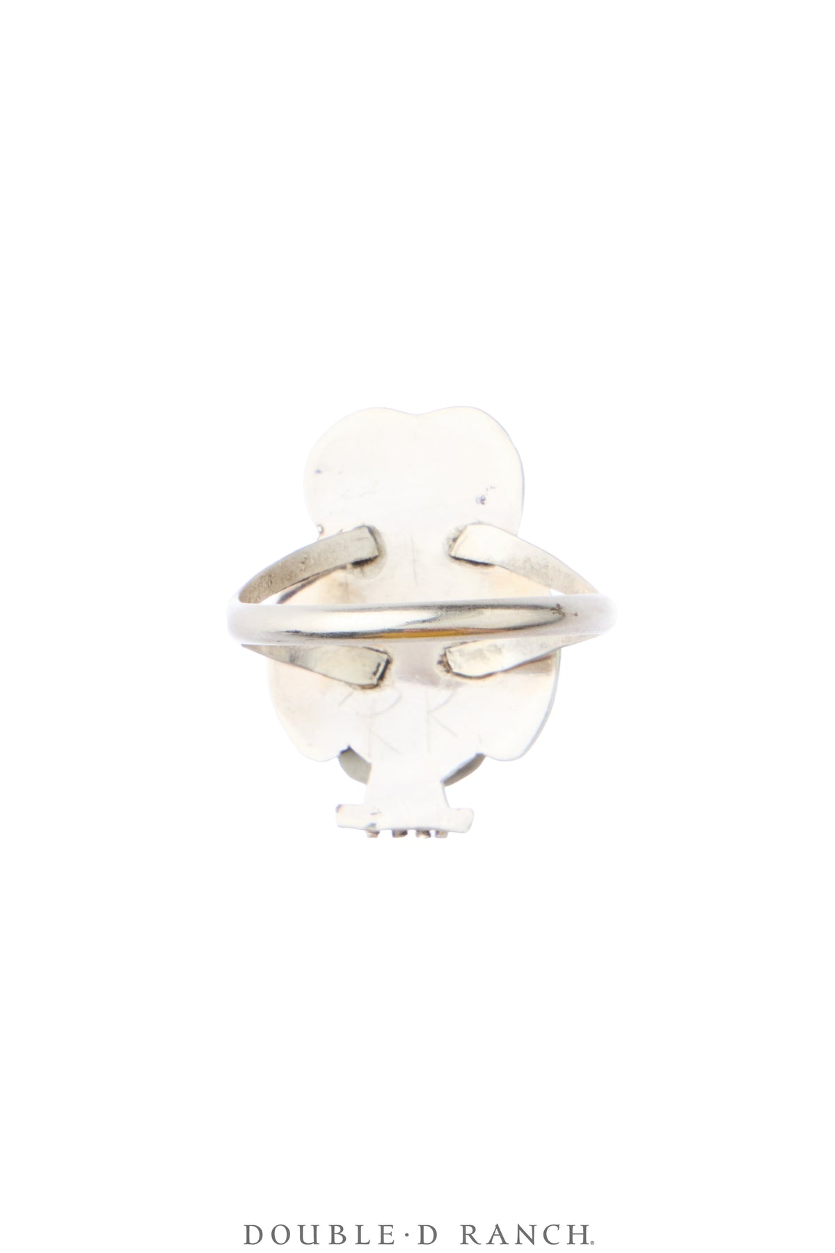 Ring, Novelty, Mother of Pearl, Snowy Owl, Hallmark, Vintage ‘90s, 2192