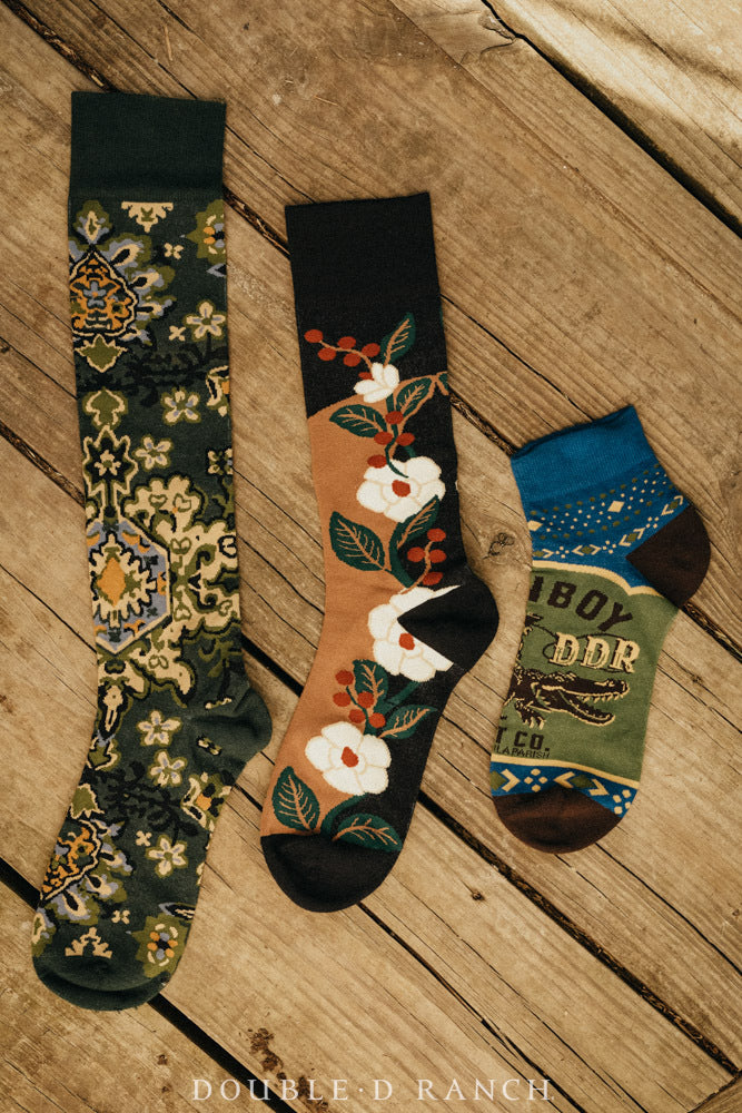 Born on the Bayou Socks- 3 Pack