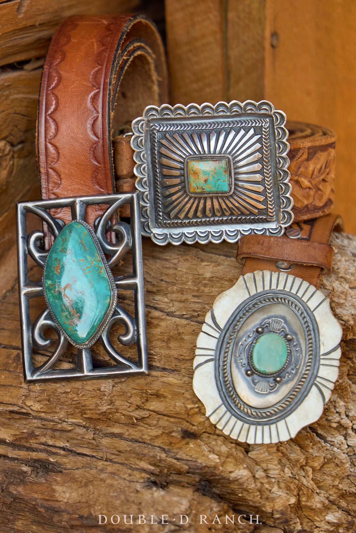 Belt, A Vintage, Buckle, Condho, Turquoise, Hallmark, Vintage, Late 20th Century, 330