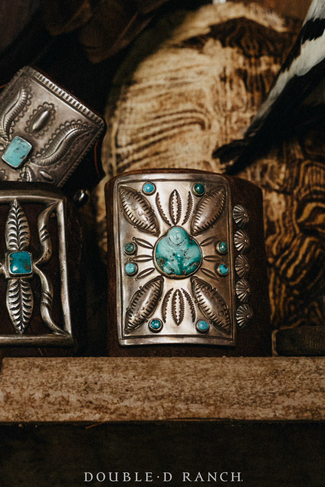 Ketoh, Stamped, Turquoise, Jesse Robbins, Vintage, 4066