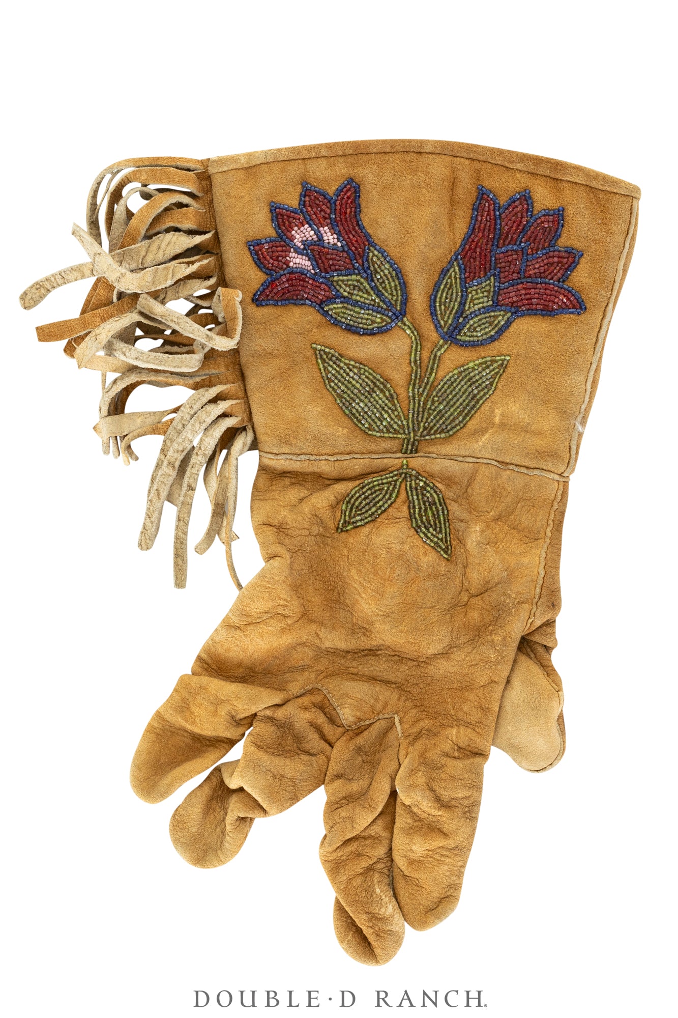 Miscellaneous, Gauntlets, Beaded, Floral, Plateau, Vintage, ‘30s, 1165