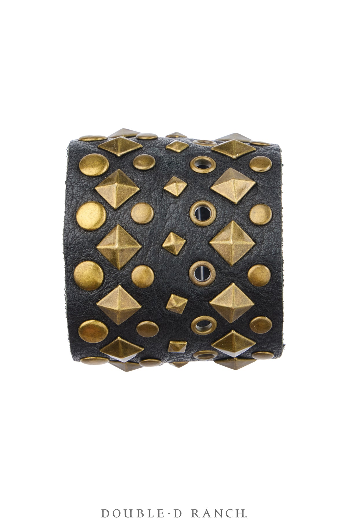 Ketoh, Leather, Brass Nailheads, Biker Styling, Vintage, 4461