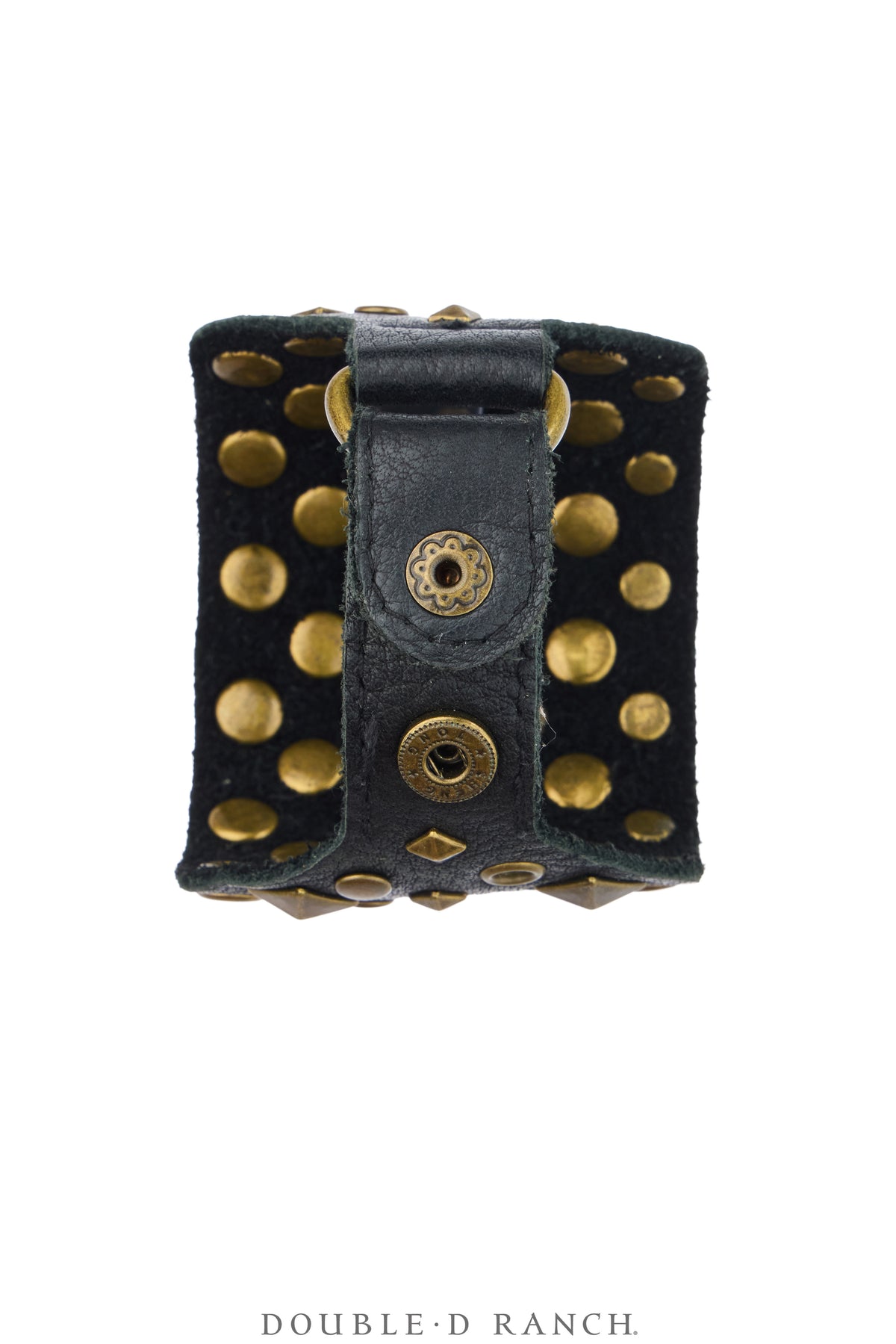 Ketoh, Leather, Brass Nailheads, Biker Styling, Vintage, 4461