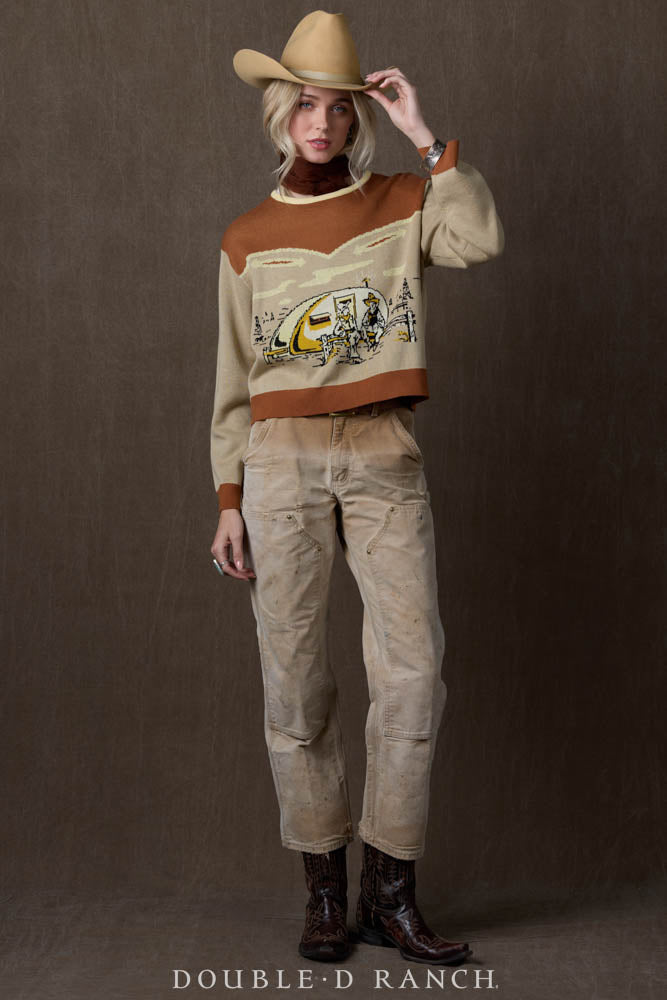 Top, Mud Pump Sweater