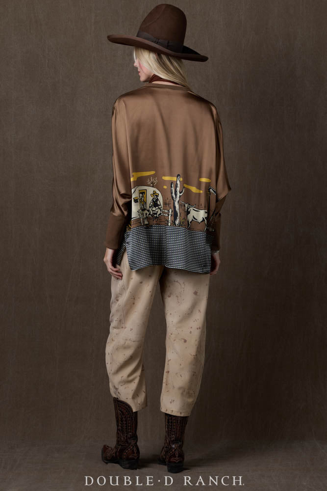 Top, Oil Camp Poncho