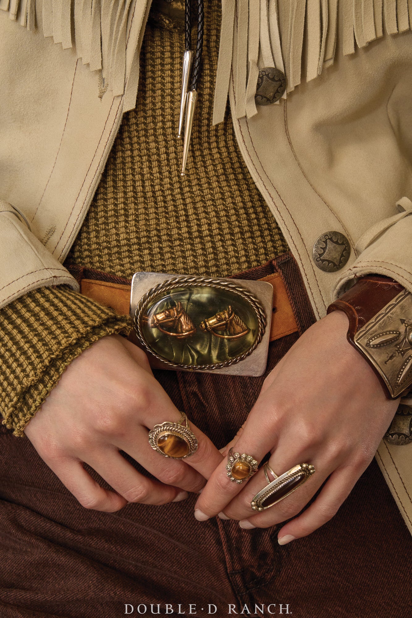 Ring, Natural Stone, Tiger Eye, Hallmark, Contemporary, 1750