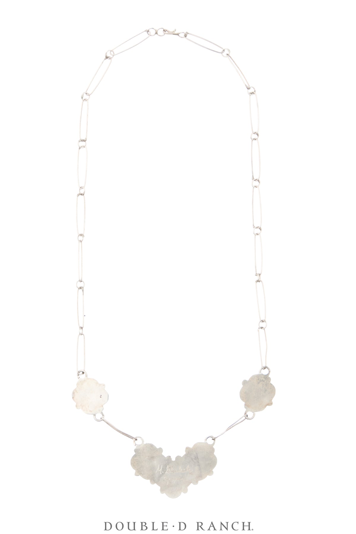 Necklace, Inlay, Mother of Pearl, Suite with Matching Earrings & Cuff, Hallmark, Vintage, 3998