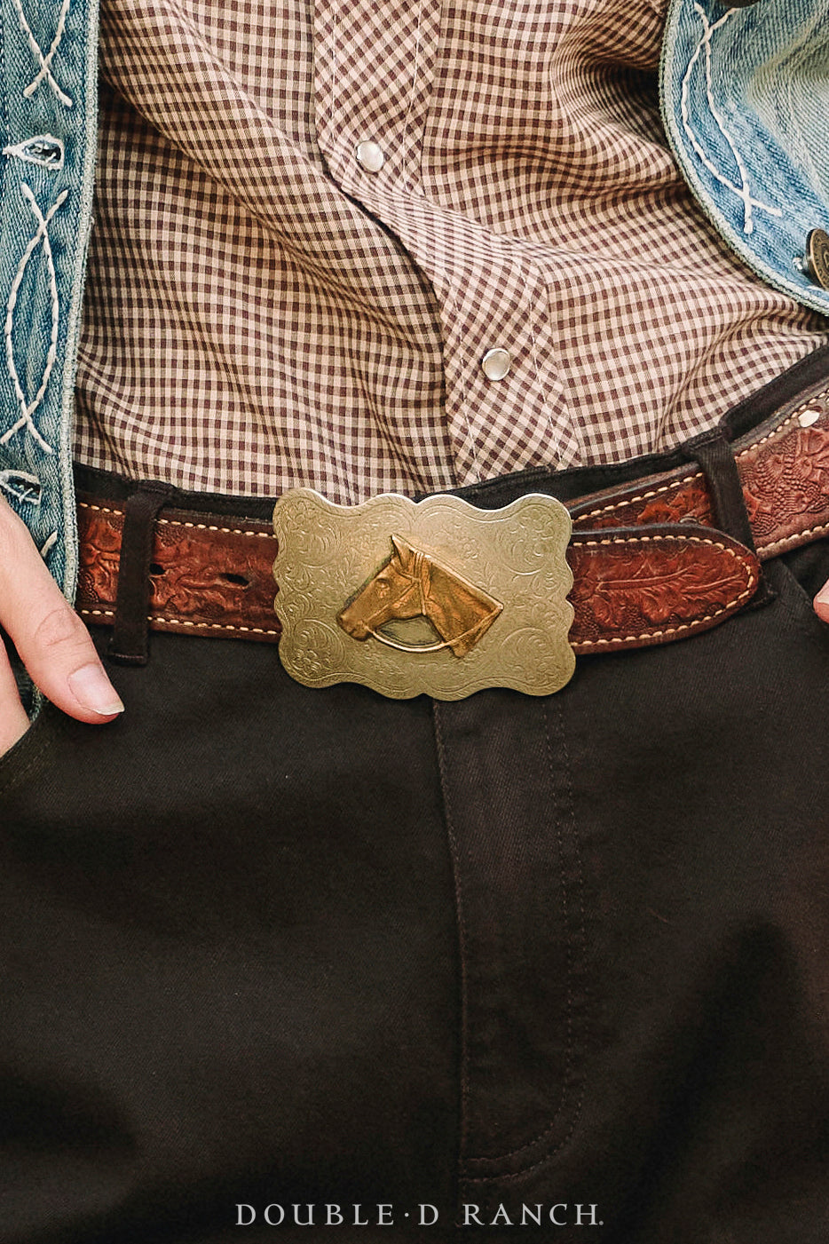 Belt, A Vintage, Buckle, Kitsch, Horse, Marks, Vintage, 906