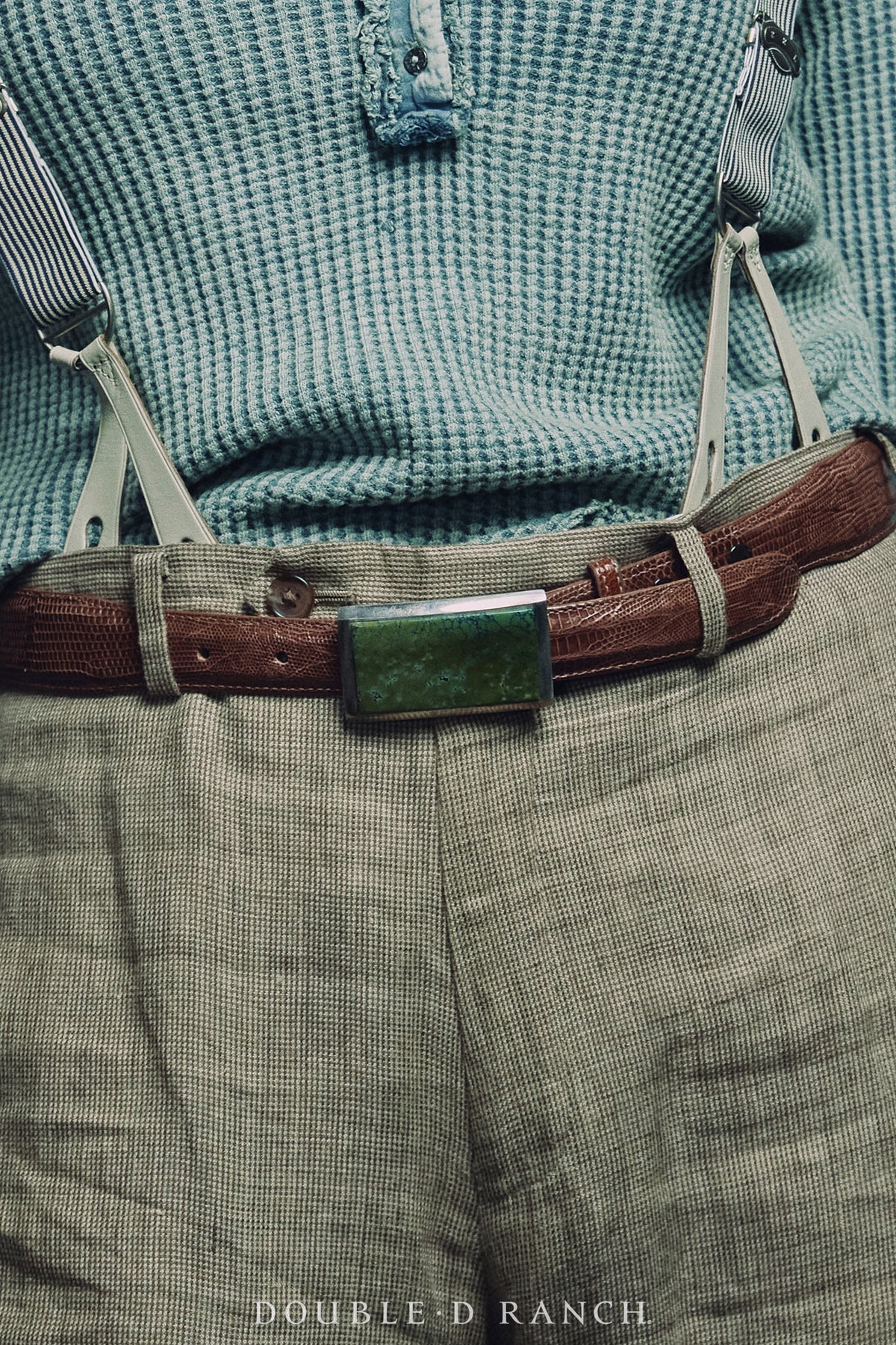 Belt, A Vintage, Buckle, Turquoise, Specimen, Snakeskin James Reid Strap, Hallmark, Vintage 21st Century, 381