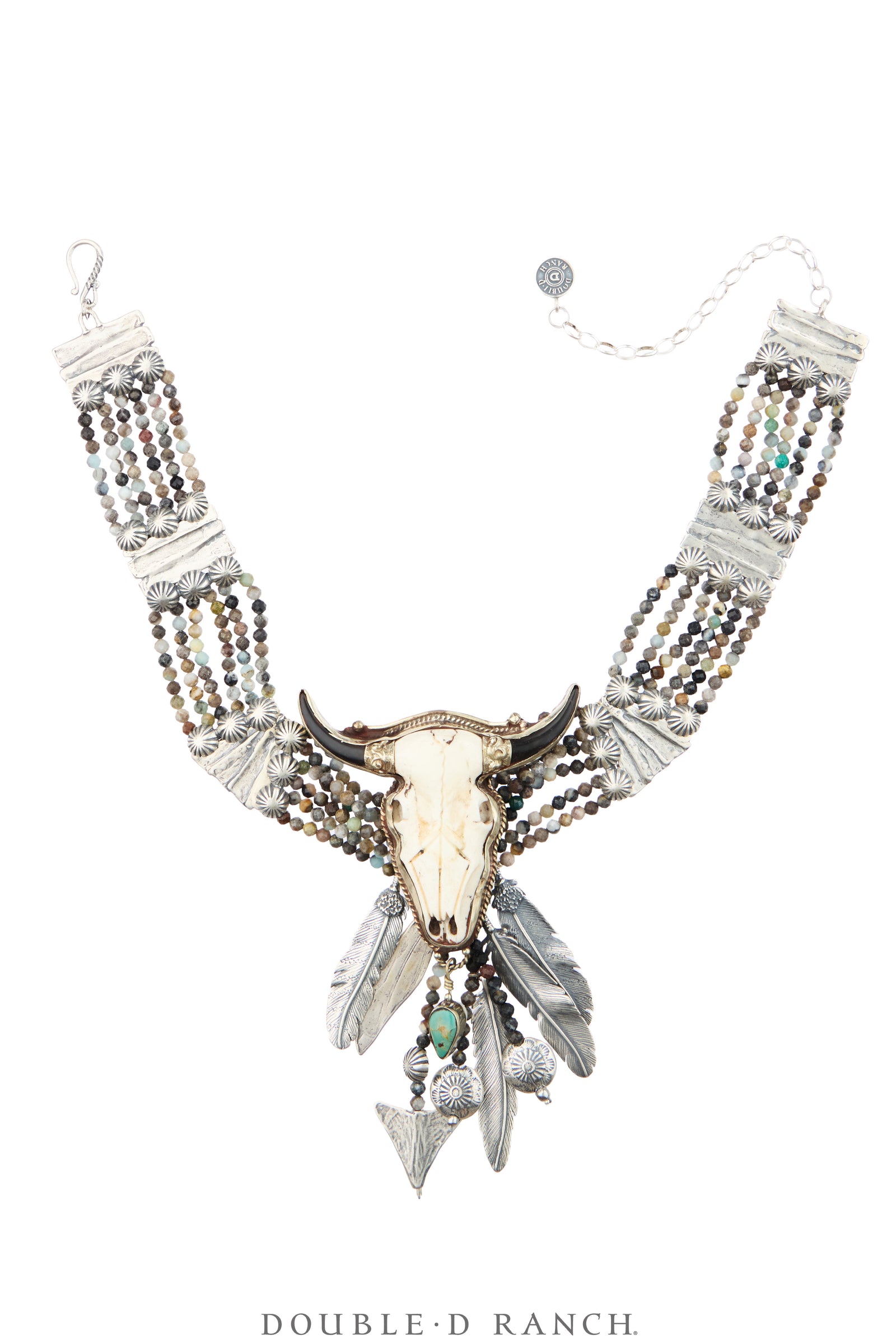 Necklace, Mummy's Bundle, by Double D Ranch, Nokomis, Longhorn, 105A