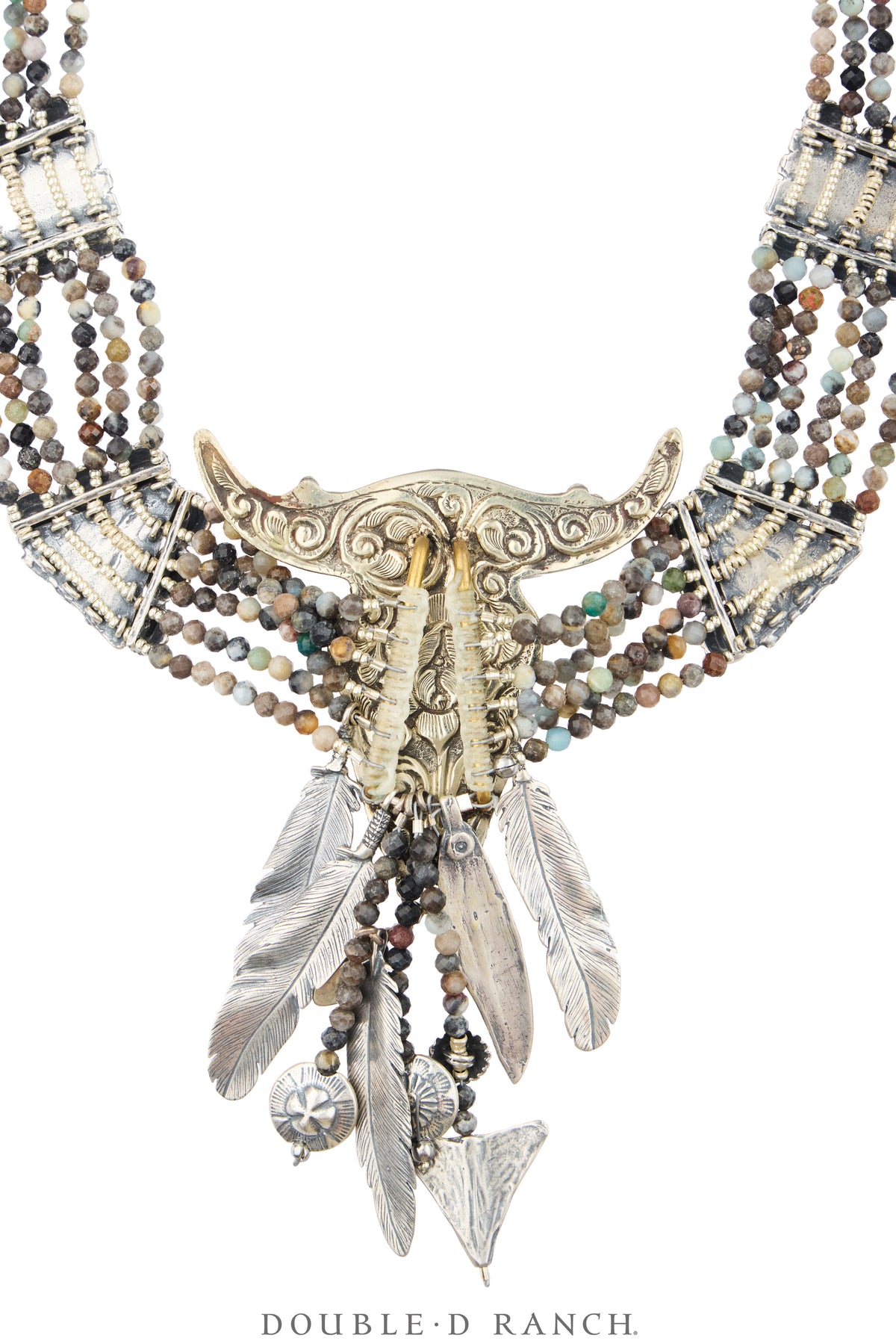 Necklace, Mummy's Bundle, by Double D Ranch, Nokomis, Longhorn, 105A