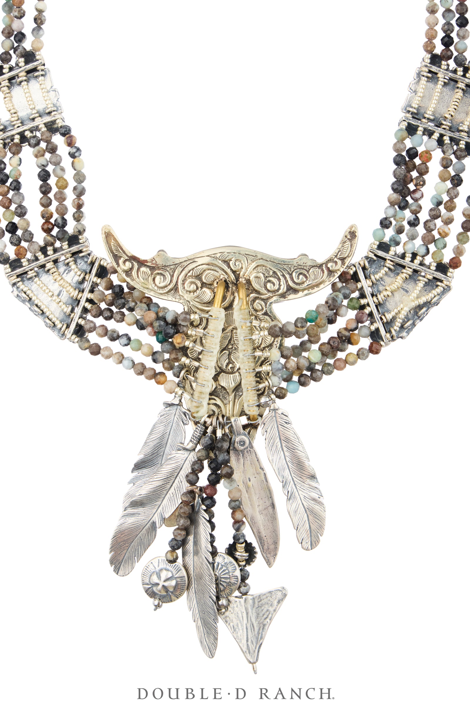 Necklace, Mummy's Bundle, by Double D Ranch, Nokomis, Longhorn, 105A