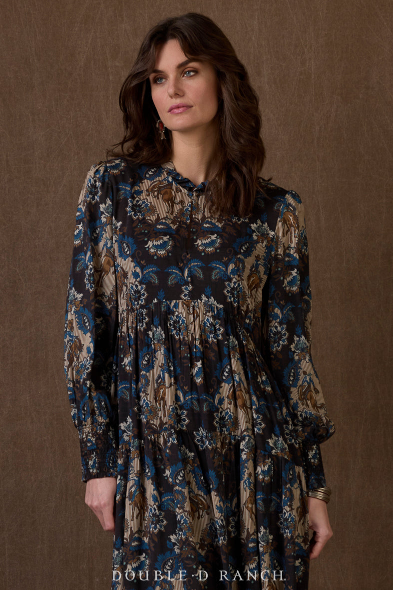 Dress, DeWitt's Damask