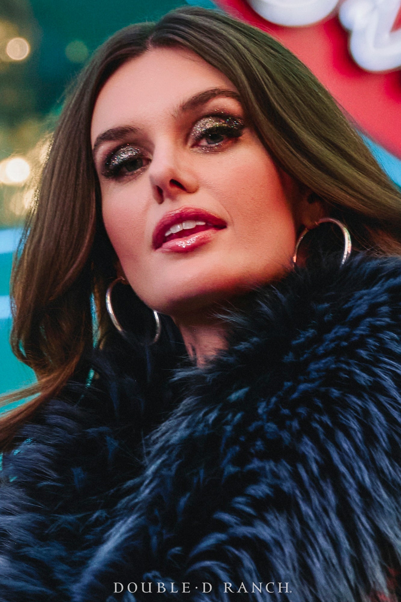 Earrings, Hoop, Large, Silver, Contemporary, 2072