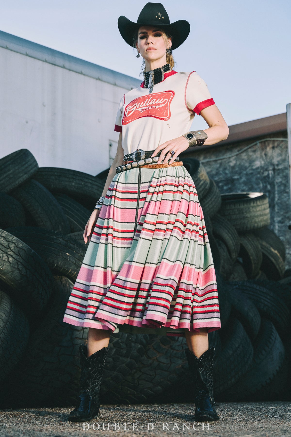 Skirt, Round Top Serape