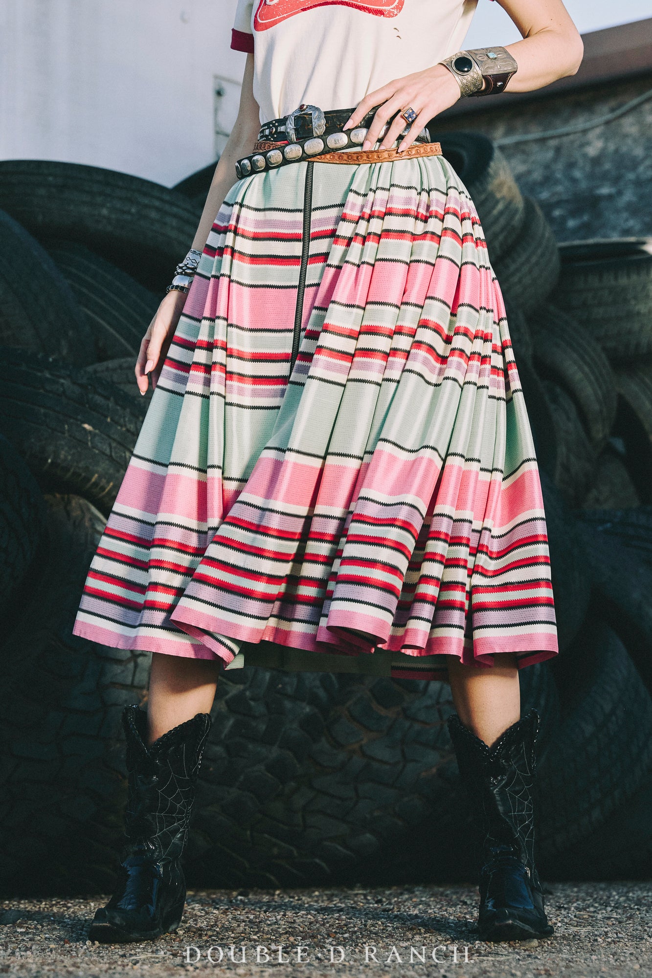 Skirt, Round Top Serape