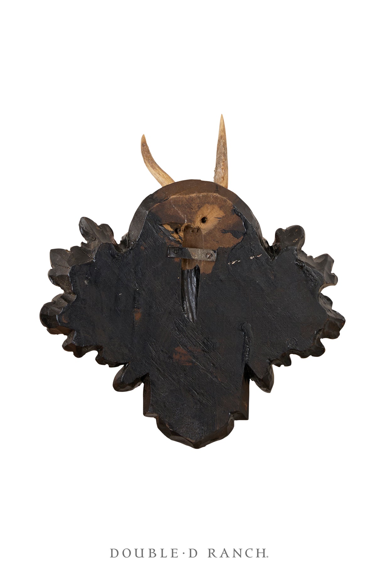 Art, Taxidermy, Roe Deer Antlers, Unique Set of Three Wall Plaques, France, Vintage ‘70s, Art-1345