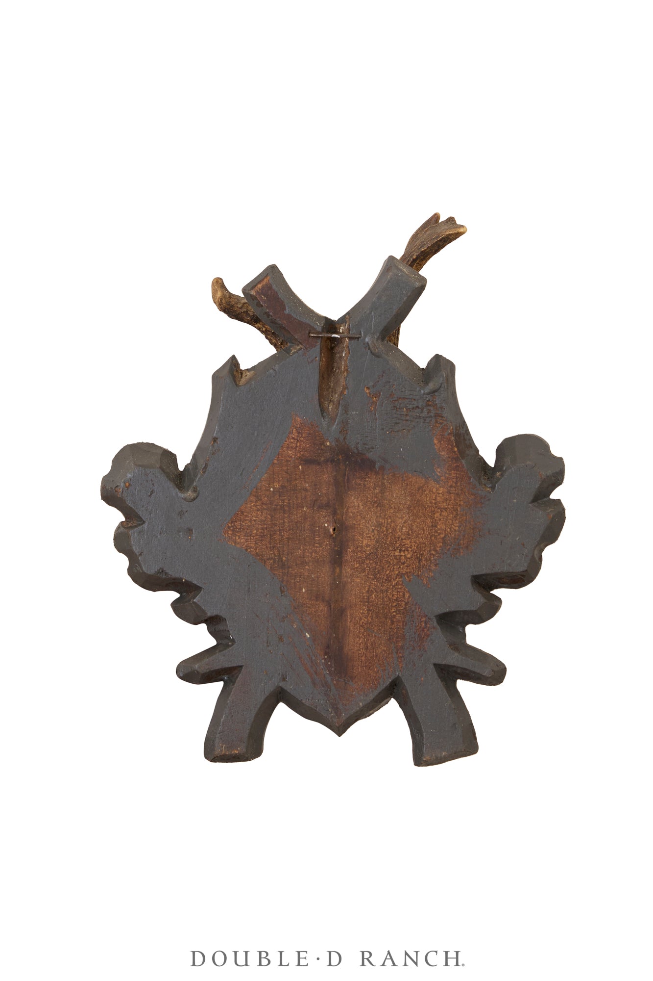 Art, Taxidermy, Roe Deer Antlers, Unique Set of Three Wall Plaques, France, Vintage ‘70s, Art-1345