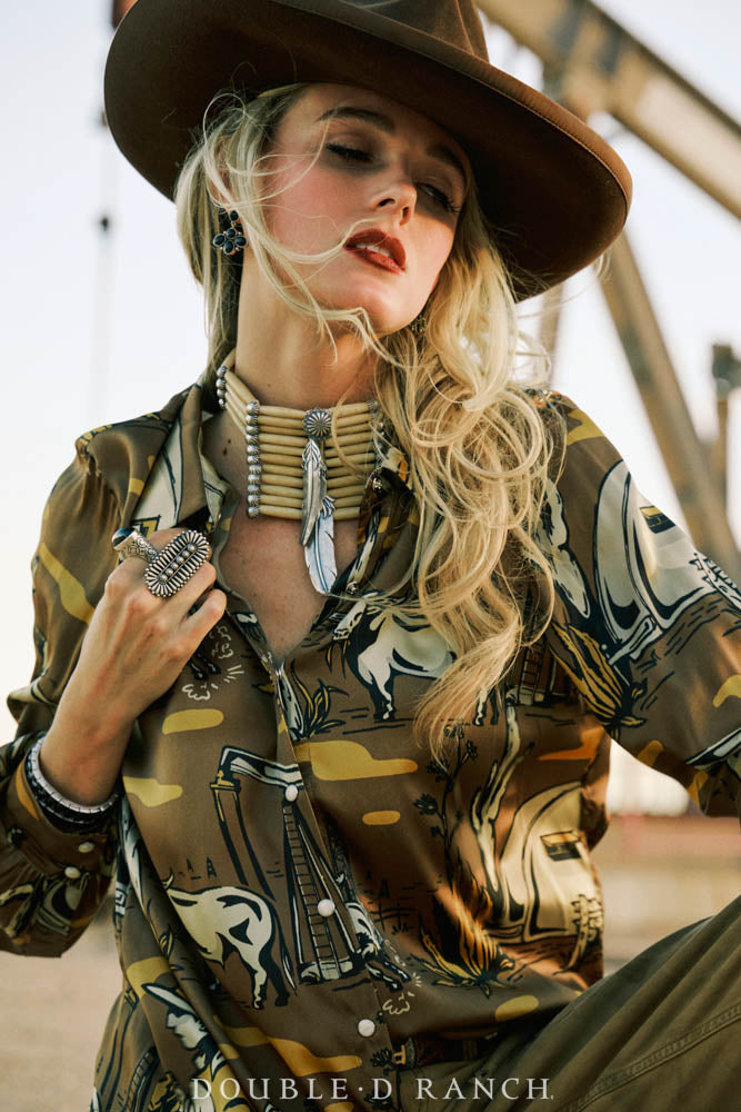 Blouse, Oil Camp