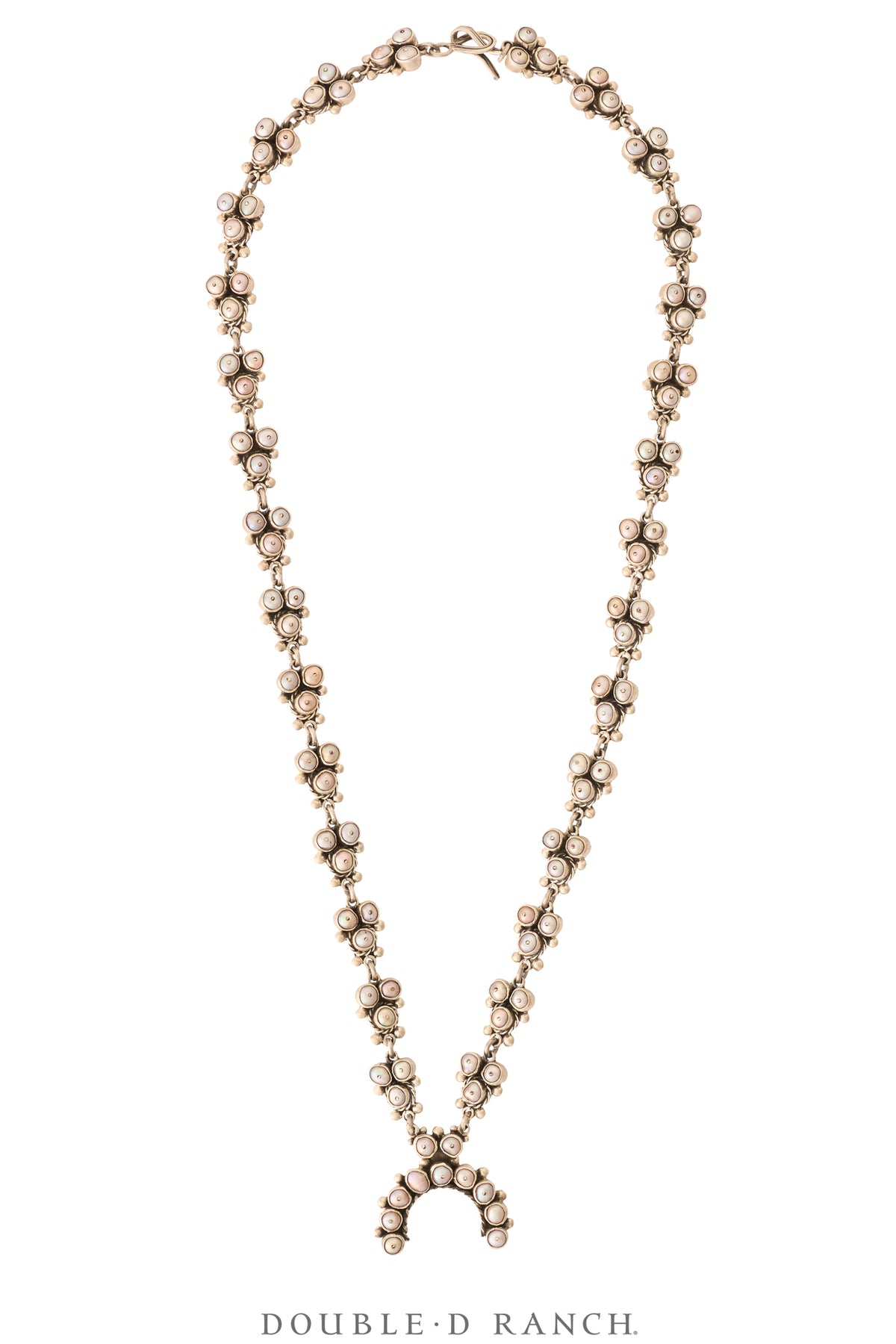 Necklace, Federico, Squash Blossom, Mother of Pearl, Mini, Hallmark, Contemporary, 1931MOP-B