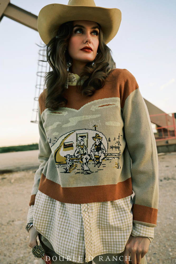 Top, Mud Pump Sweater