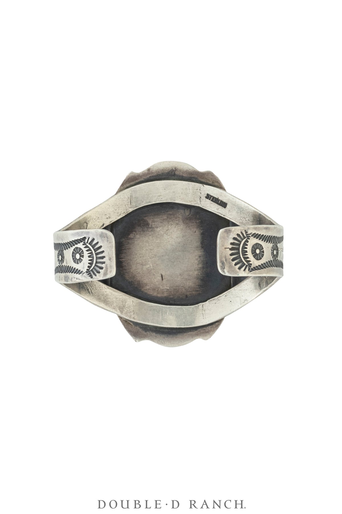 Cuff, Natural Stone, Onyx, Mark, Vintage ‘70s, 3865