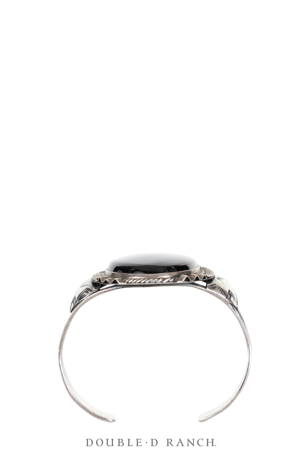 Cuff, Natural Stone, Onyx, Mark, Vintage ‘70s, 3865