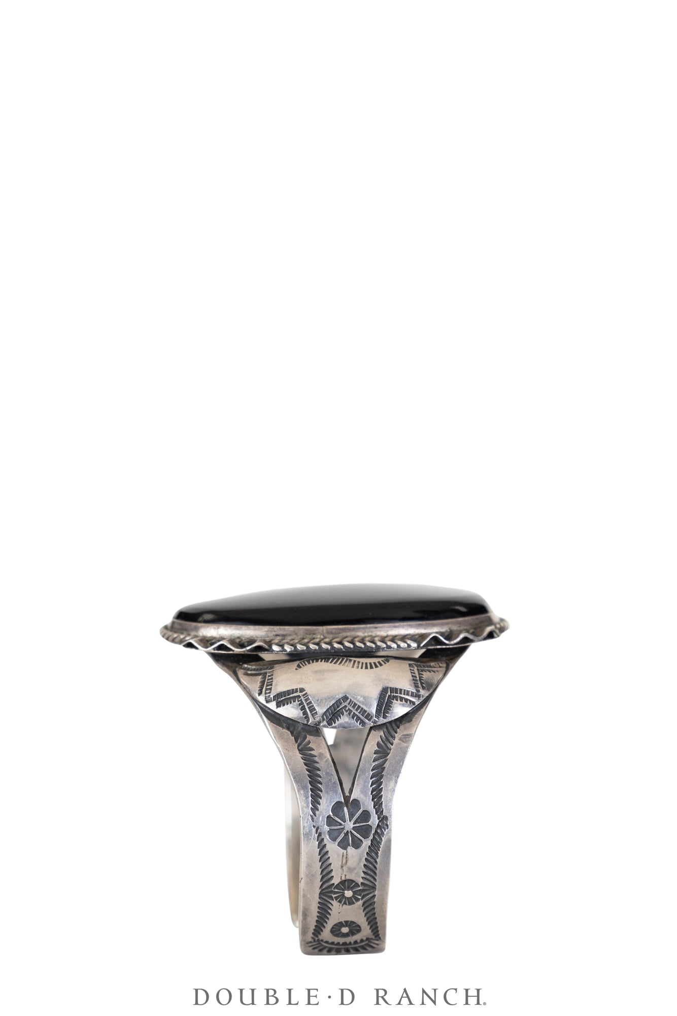 Cuff, Natural Stone, Onyx, Mark, Vintage ‘70s, 3865