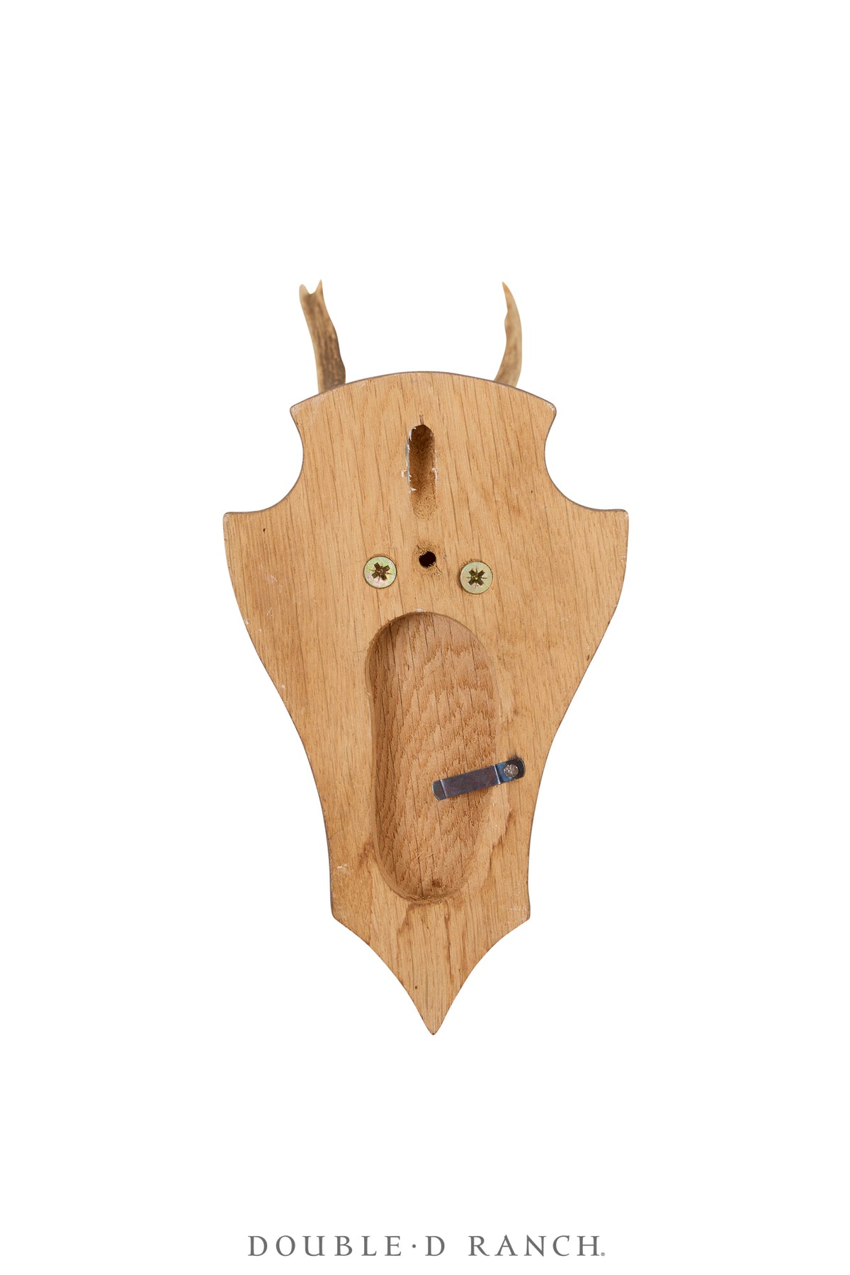 Art, Taxidermy , Roe Deer Antlers, Pair of Wall Plaques, France, Vintage ‘70s, 1340