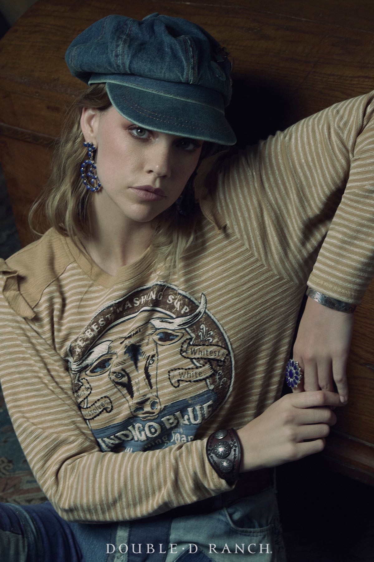 Top, Indigo Blue Washing Soap