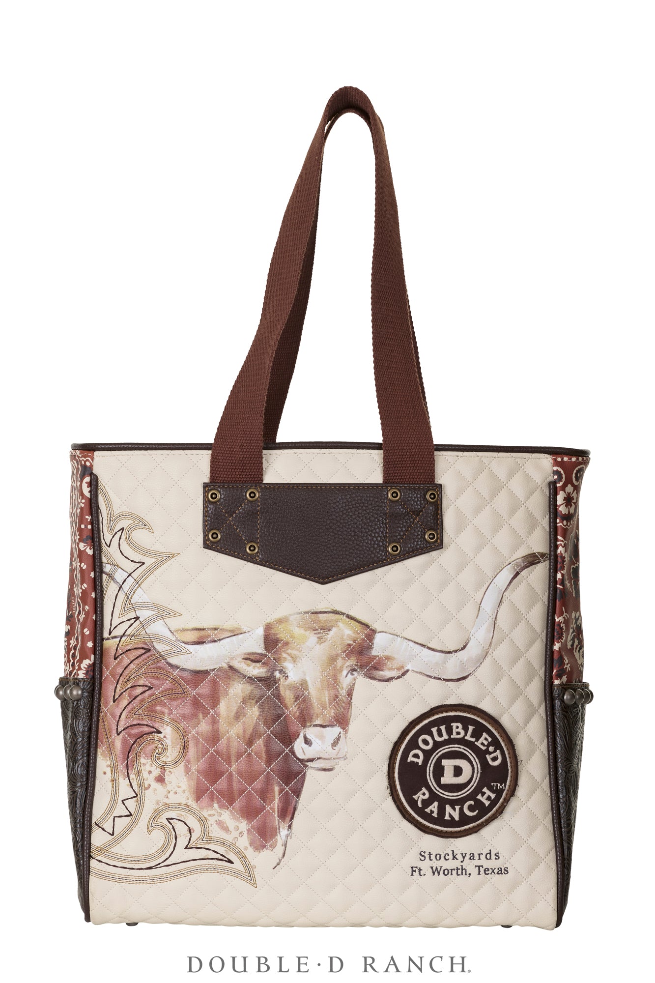 Bag, Tote, Longhorn, Stockyards, 1092B