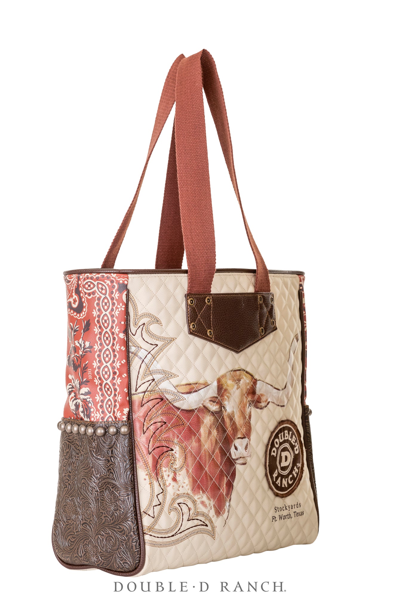 Bag, Tote, Longhorn, Stockyards, 1092B