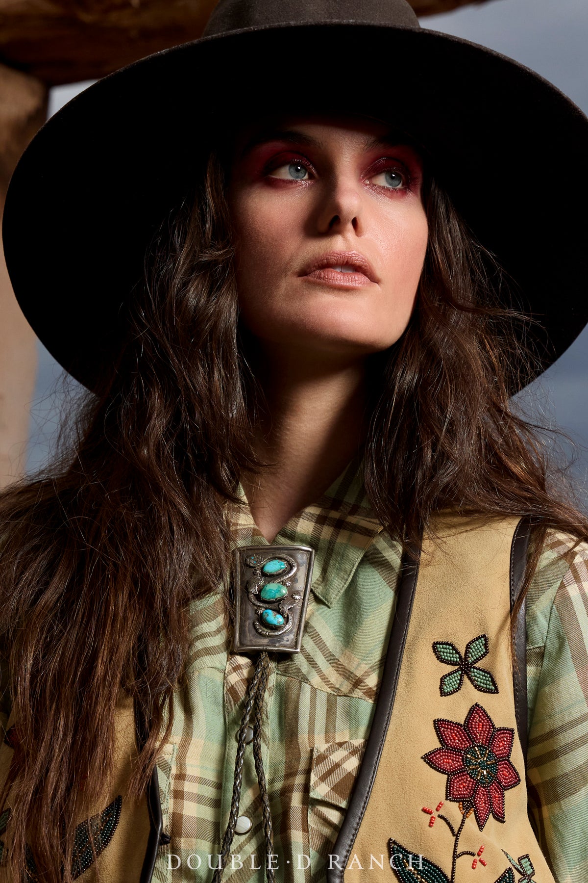 Bolo, Novelty, Turquoise, Snake, Calavaza Hallmark, Vintage, 3229