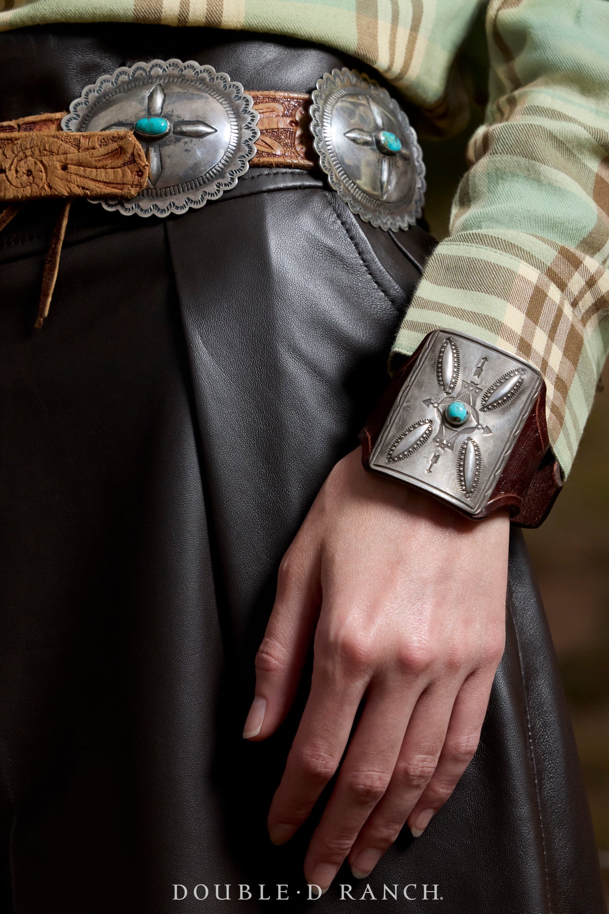 Ketoh, Stamped, Turquoise, Buffalo Hallmark, Contemporary, 3897