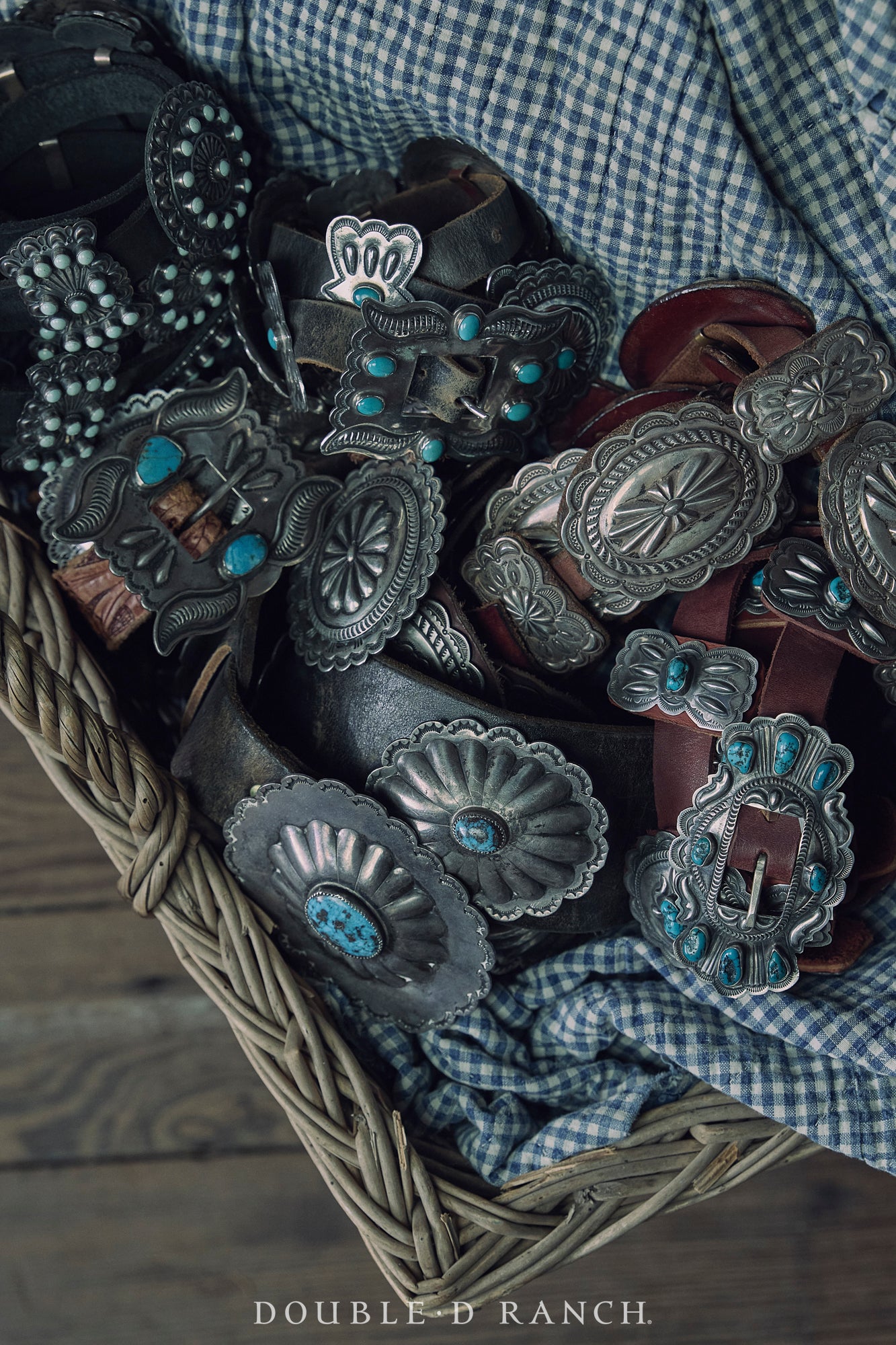 Belt, A Vintage, Concho, Turquoise, Dry Creek, Hallmark, Contemporary, 414