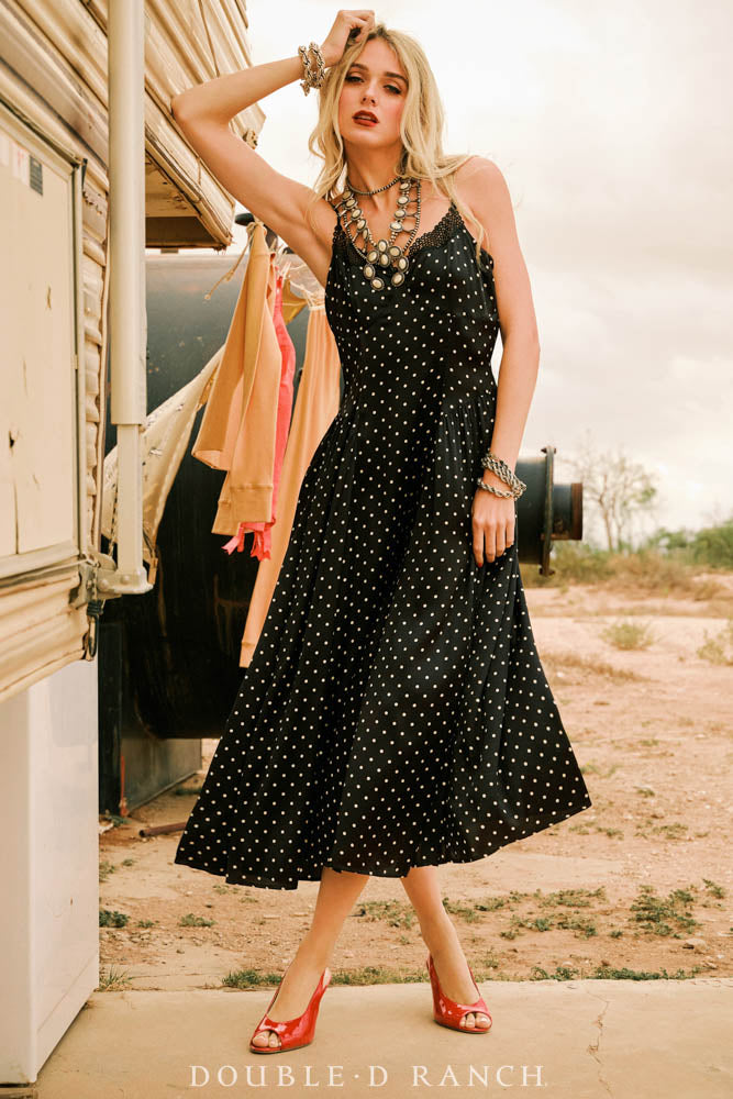 Dress, Spew Slip Black / 6