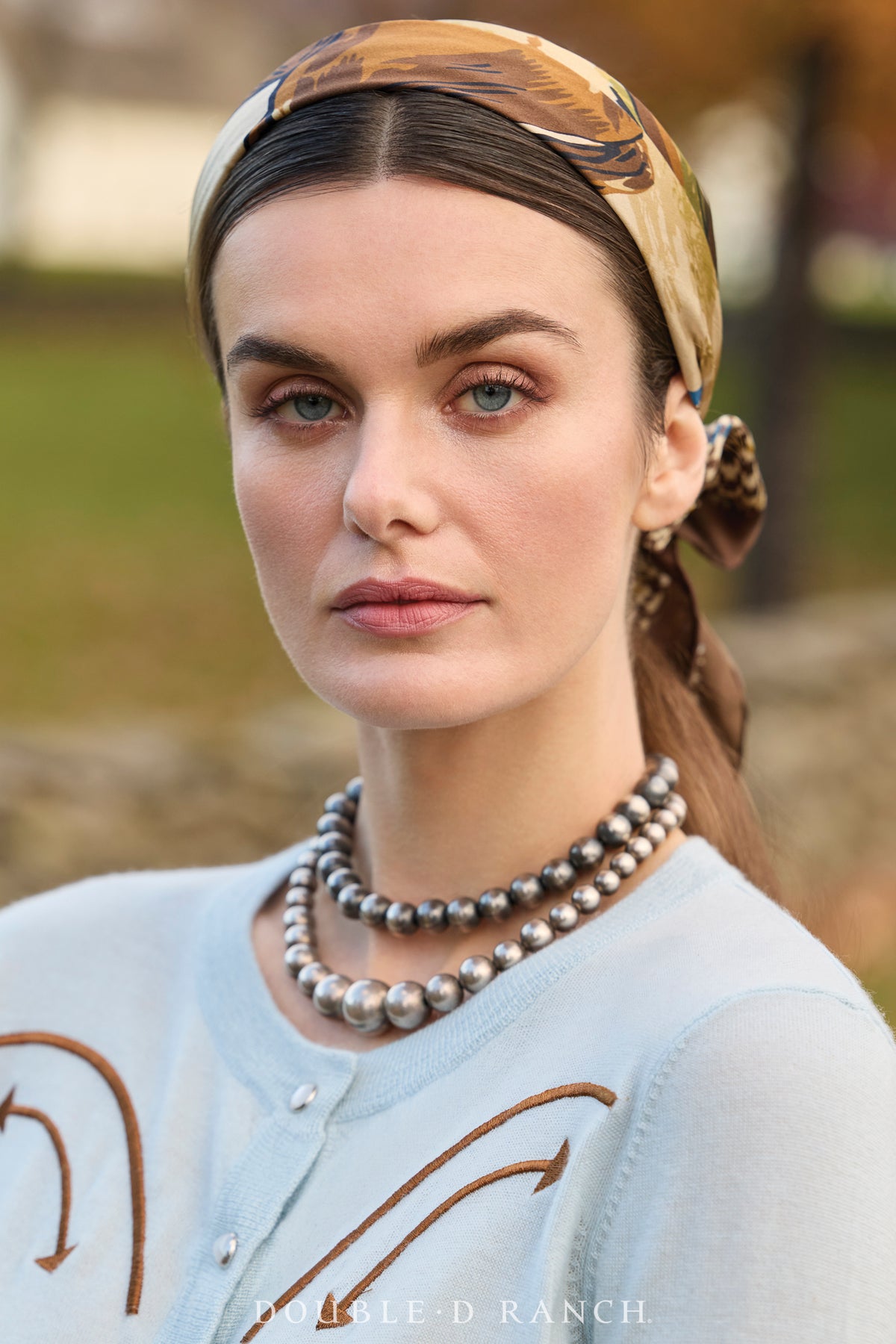 Necklace, Bead, Desert Pearls, Graduated, Vintage, 3644