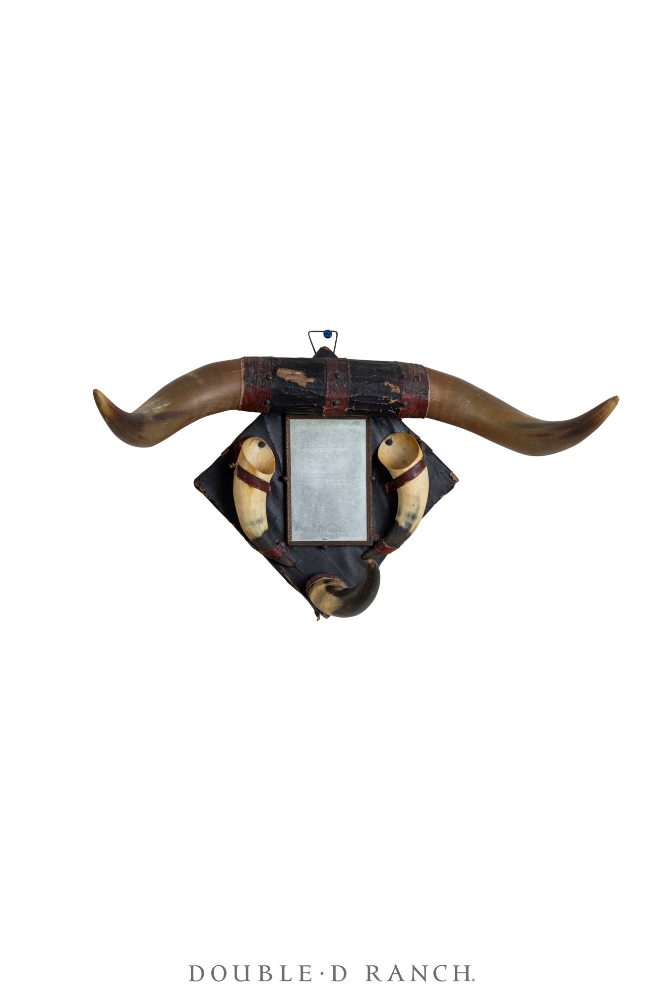 Art, Taxidermy, Horn Rack, Mirror, Horn Vases, Vintage, 1272