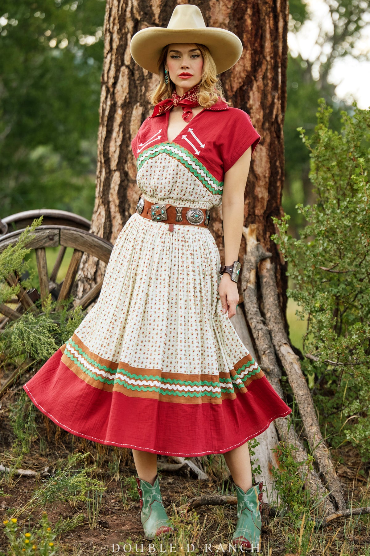 Belt, A Vintage, Concho, Blue Gem Turquoise, Old Pawn, circa 1940's,  251