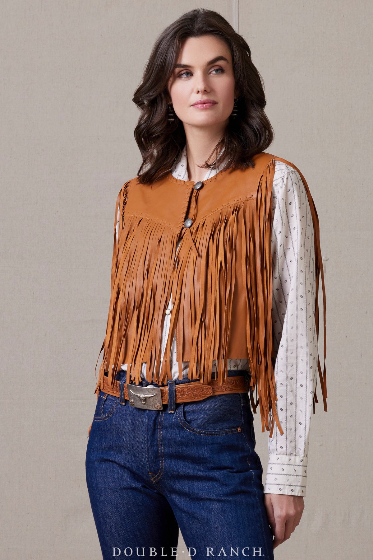 frey フレイ　DOUBLE BEAVER VEST frey フレイ DOUBLE BEAVER VEST Woman's Red Silver Fox