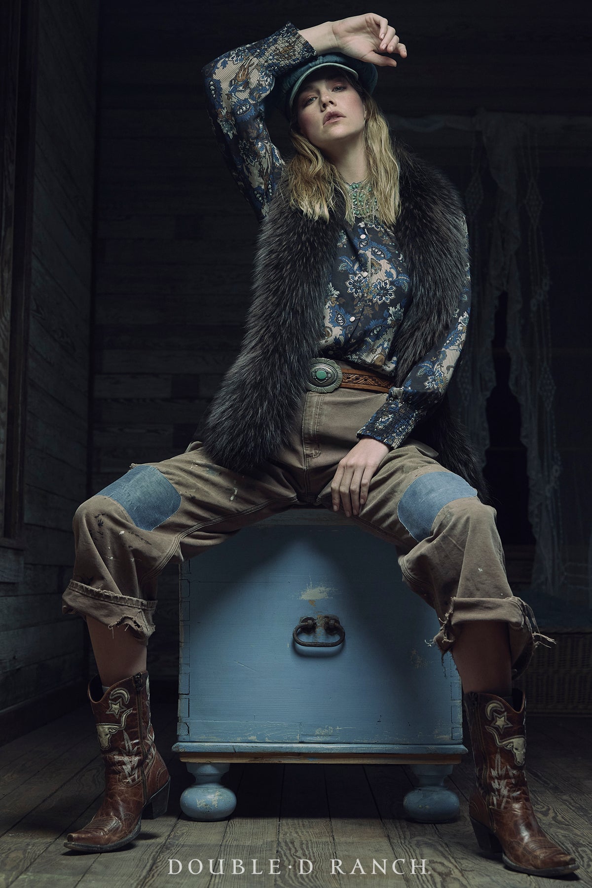 Top, DeWitt's Damask