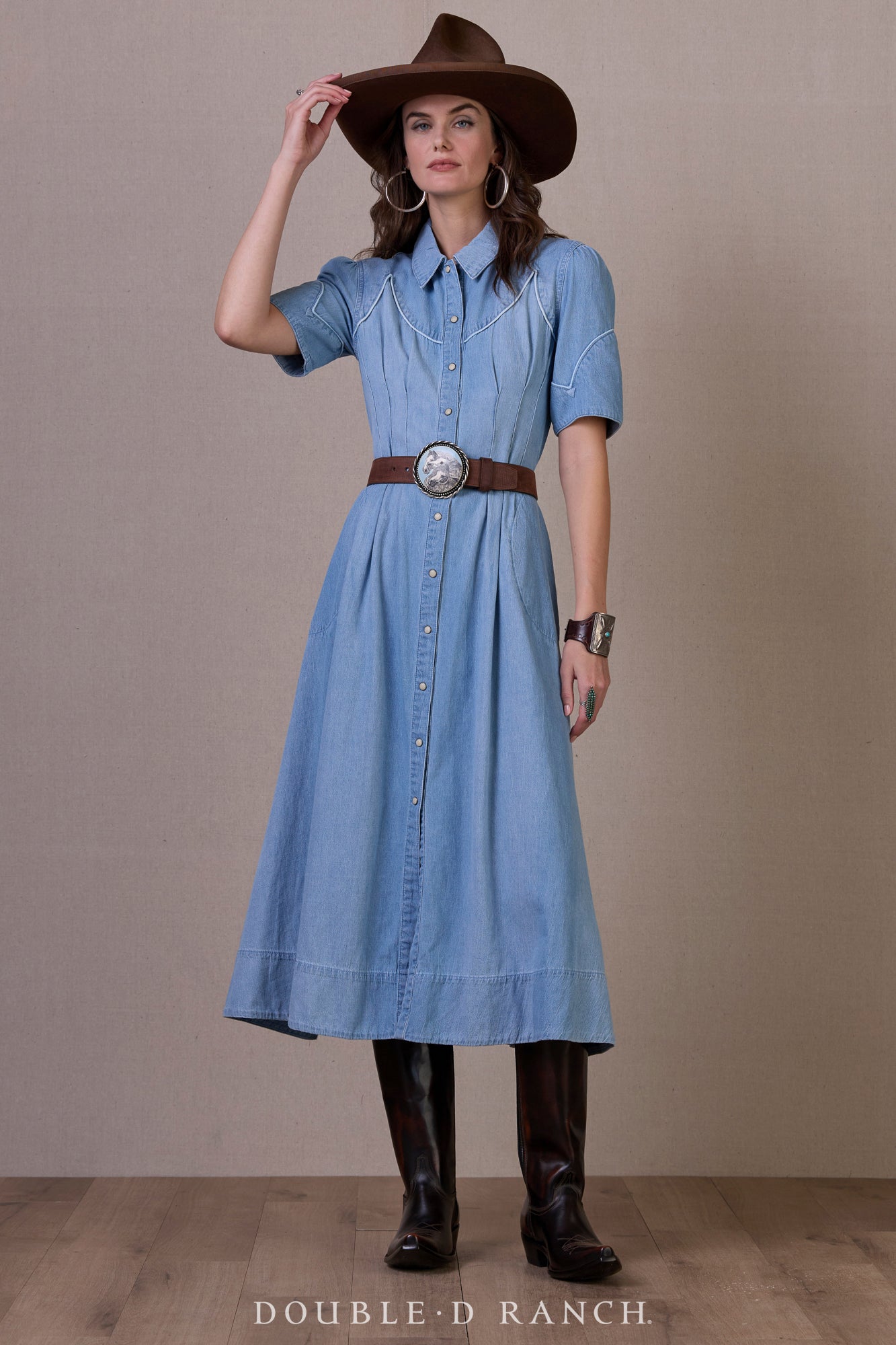 Dress, Buckskin Blues Chambray / 12