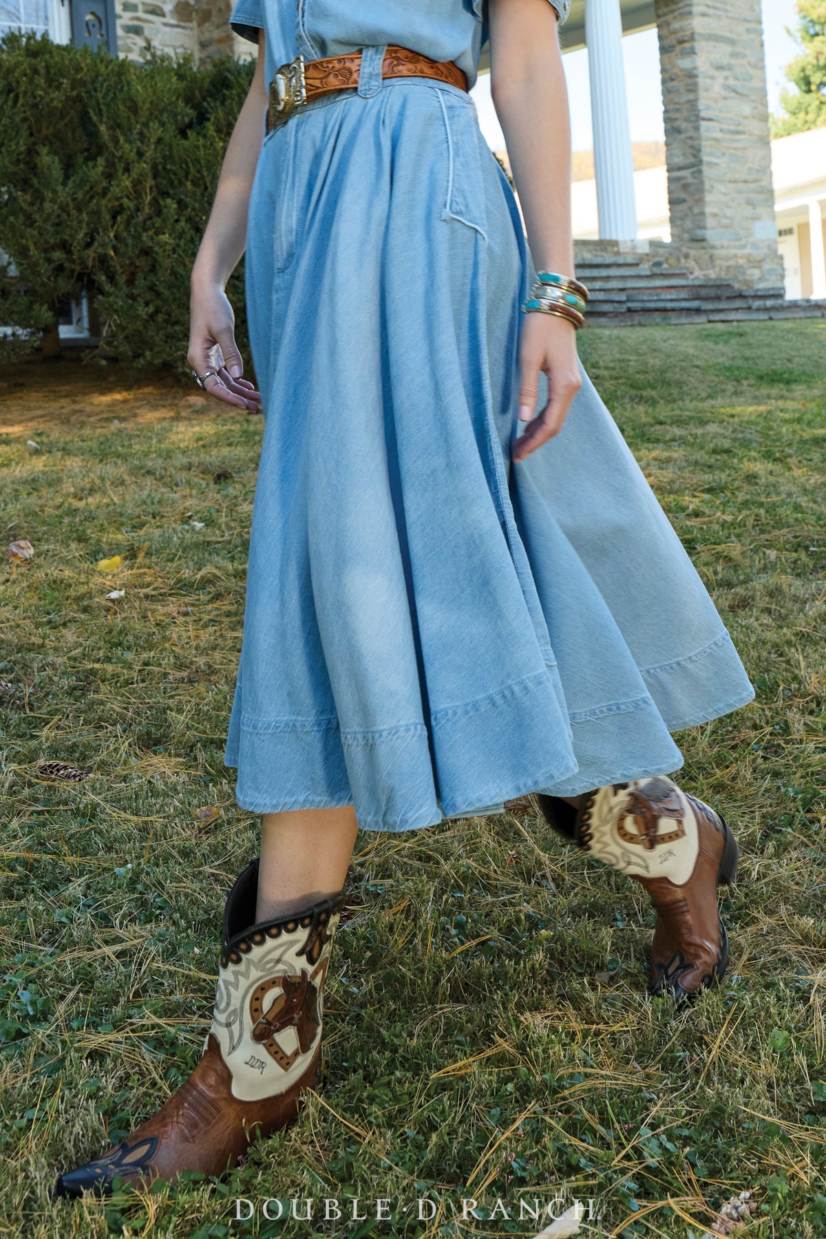 Buckskin Blues Skirt