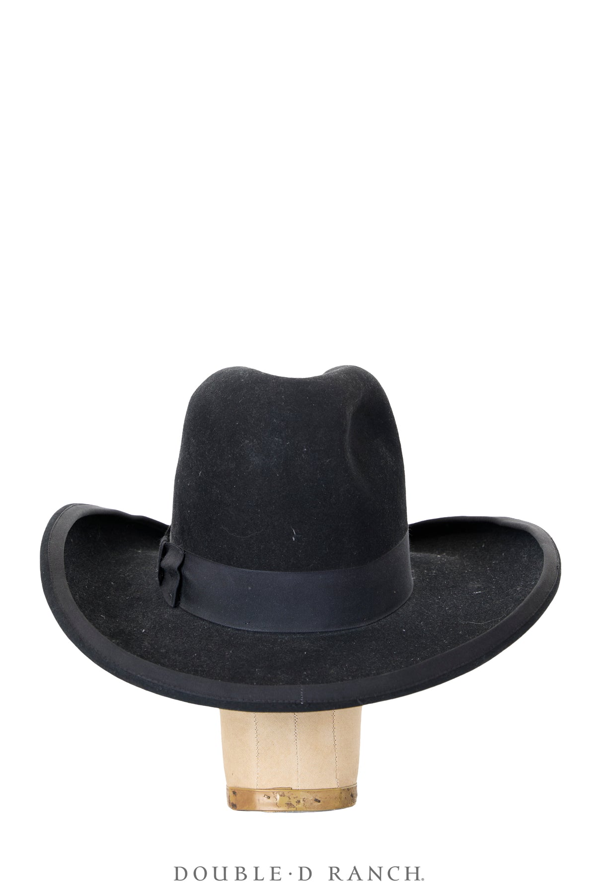 Miscellaneous, Hat, 5X Black Borsalino, Vintage 7 ⅛, 1198