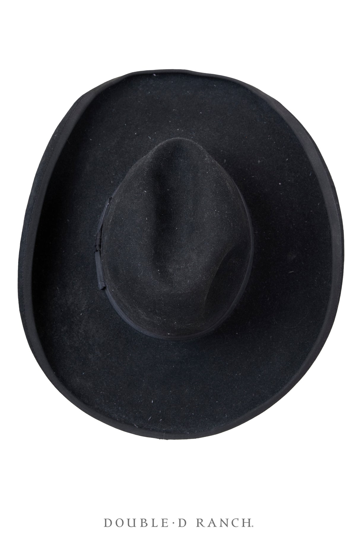 Miscellaneous, Hat, 5X Black Borsalino, Vintage 7 ⅛, 1198