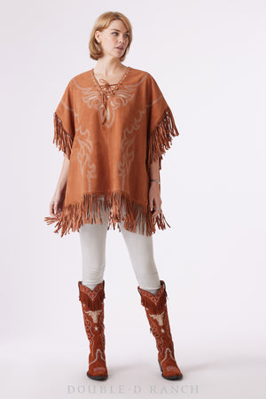 Rope & Ride Poncho Top