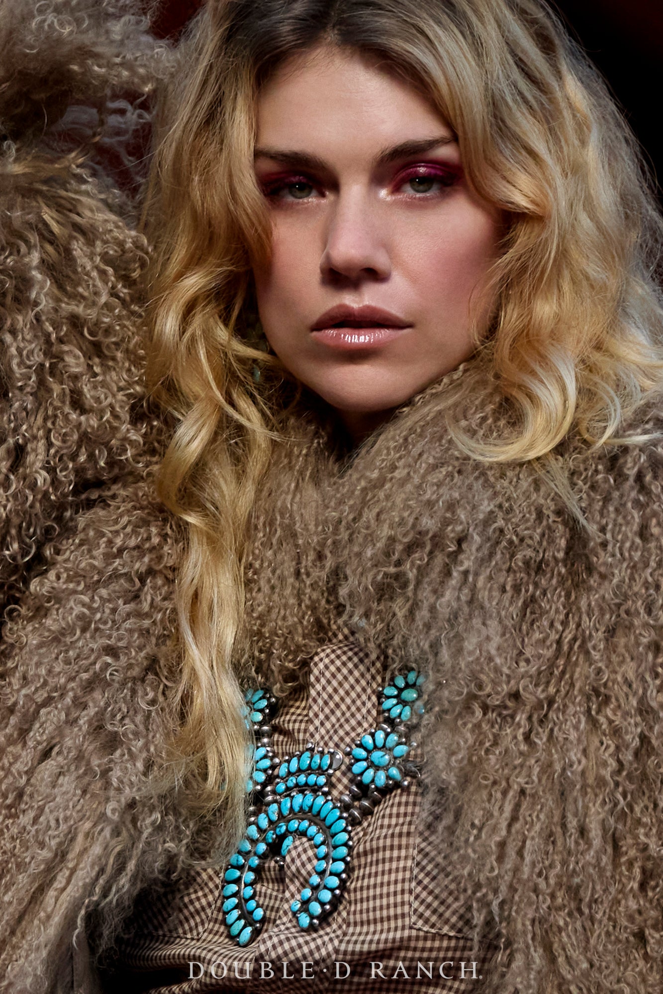 Necklace, Squash Blossom, Turquoise, Large Olla, Park Ave. Provenance, Vintage, 3641