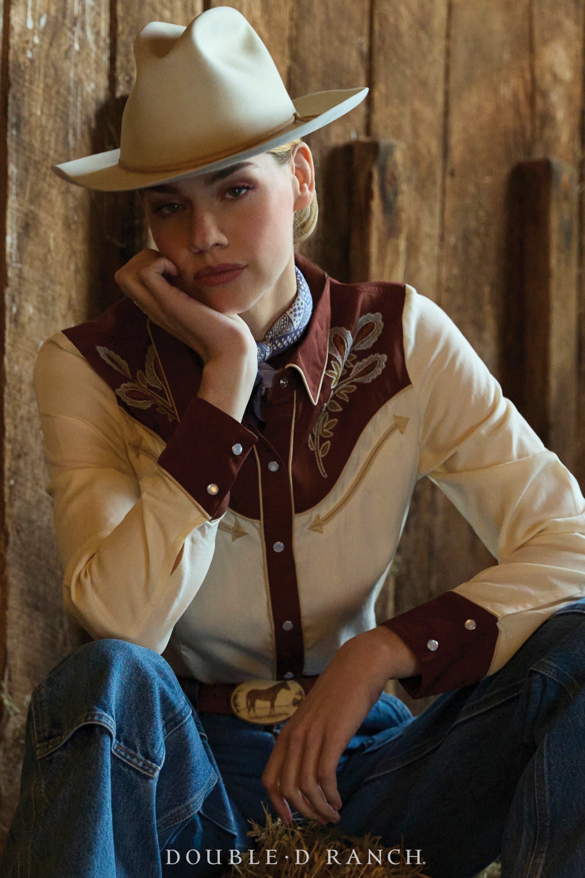 Top, Wild Bluebonnet Rodeo