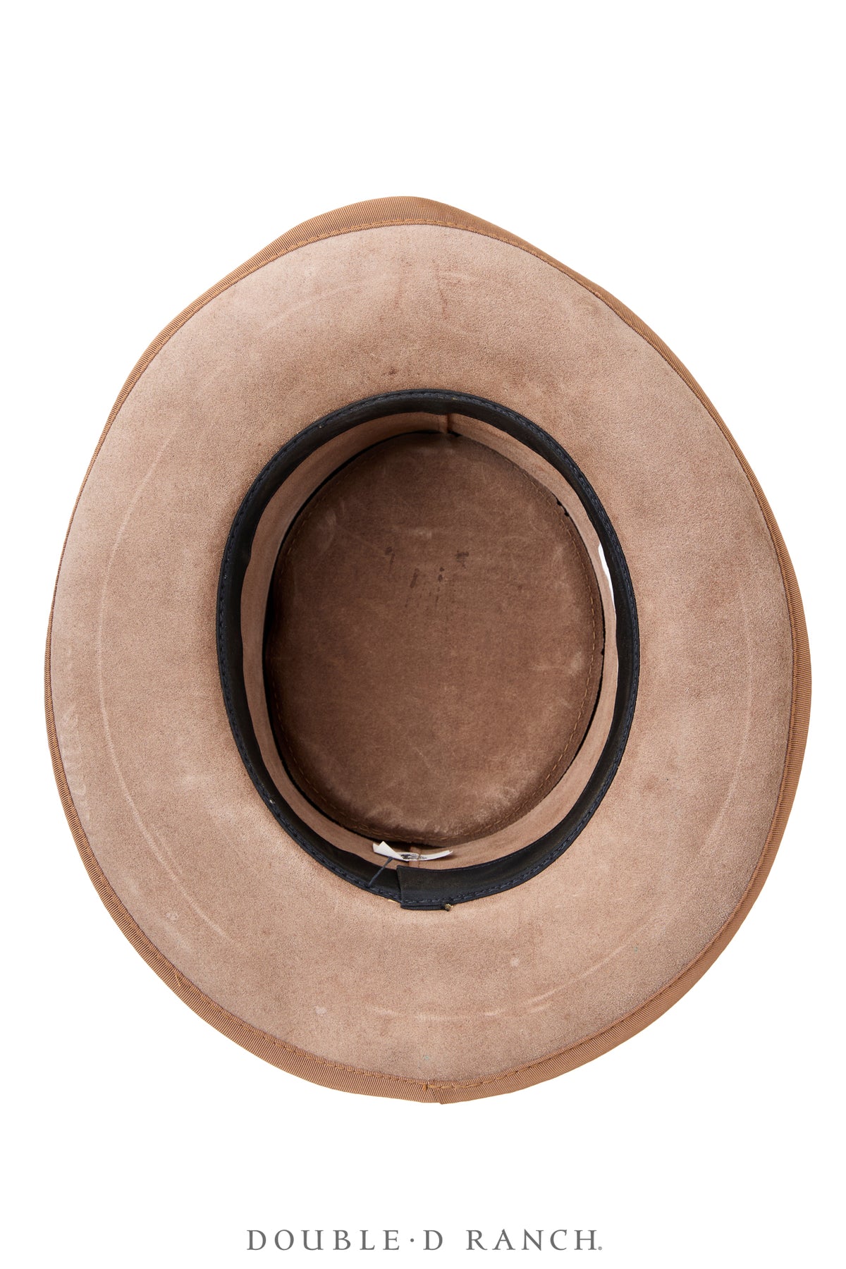 Miscellaneous, Hat, Suede, Braided Band, Vintage, Medium, 1201