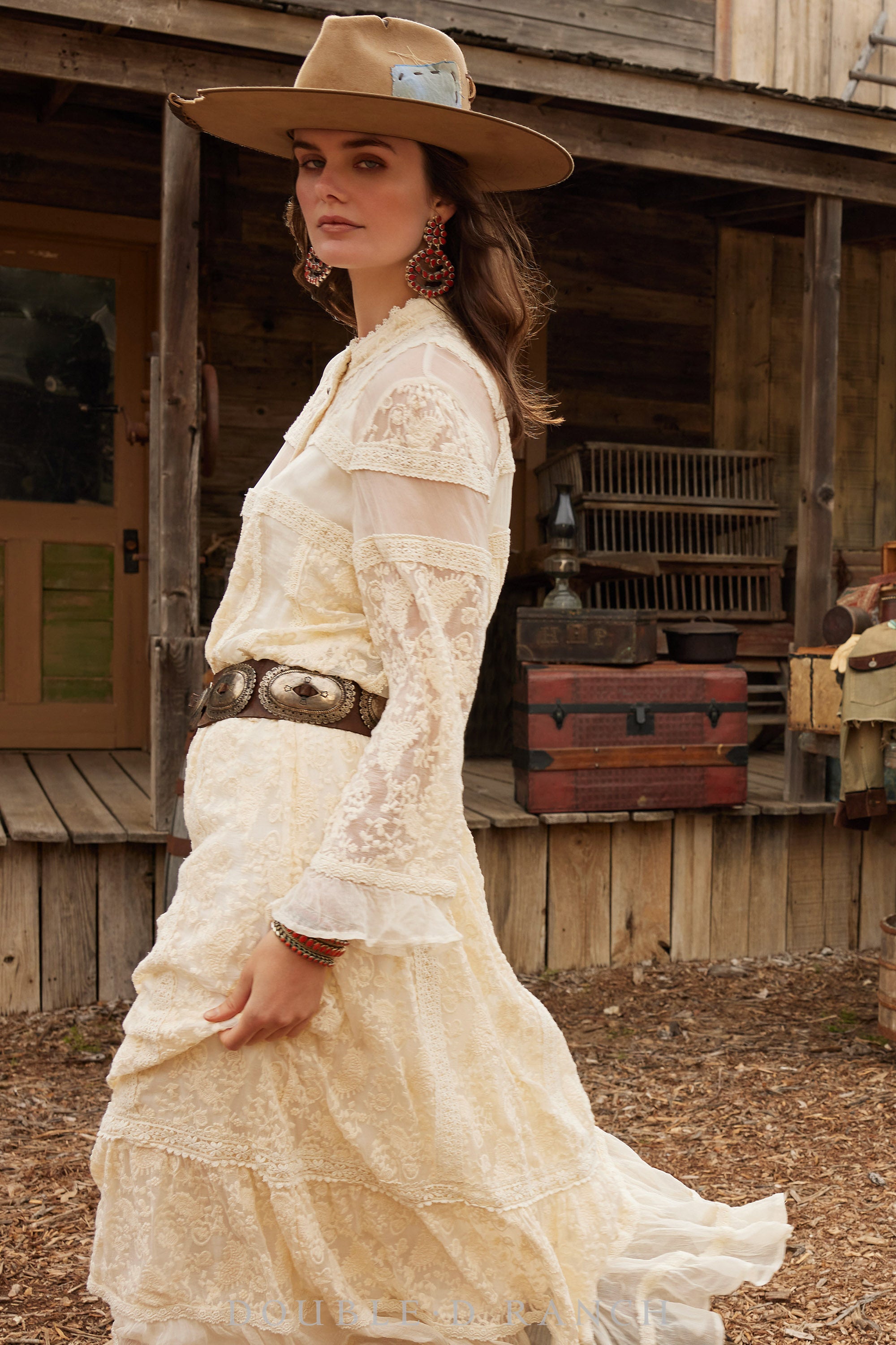 Top, Petticoats on the Prairie Biscuit / L Top, Petticoats on the Prairie Biscuit / L